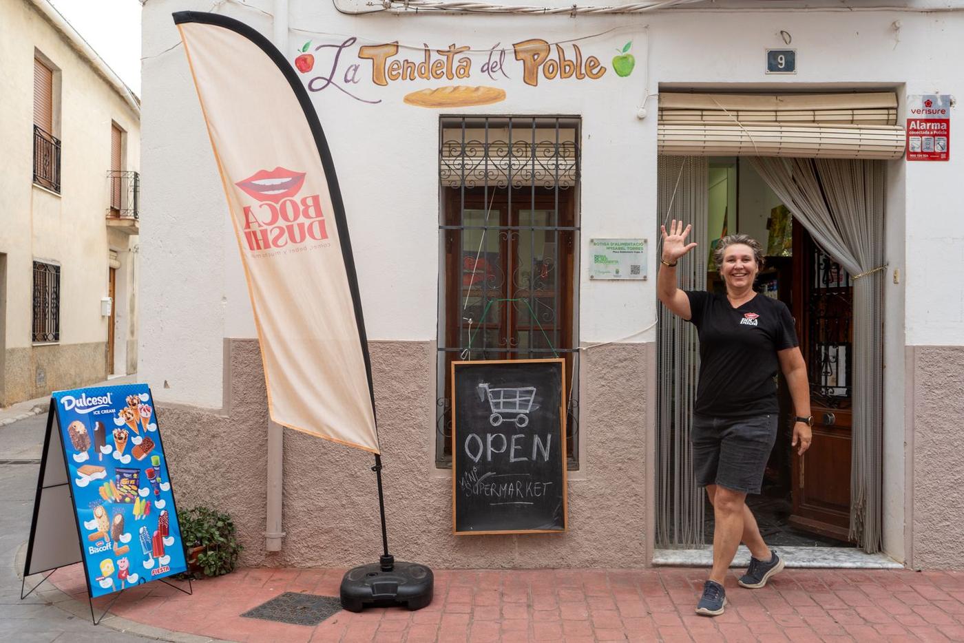 La Tendeta del Poble, la tienda de Boca Dushi en Benigembla
